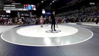 132 lbs Cons. Sub-rd Of 16 - Xavier Flores, IN vs Graeson Harris, PA