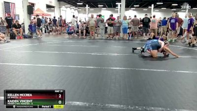 84 lbs Round 3 (6 Team) - Kellen McCrea, Lil Shutts vs Kaiden Vincent, Moser`s Mat Monster