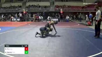 116 lbs Semifinal - Brock Fry, Wcwc vs Benjamin Davino, Pound Town