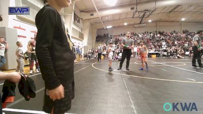 52 lbs Rr Rnd 1 - Dakota Fourkiller, Tahlequah Wrestling Club vs Sunni Booth, Sperry Wrestling Club