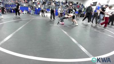 100 lbs Rr Rnd 1 - Bodie Franklin, Madill Takedown vs Jaxon Starcevich, Norman Grappling Club