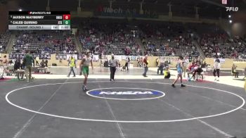 113 lbs Champ. Round 1 - Jaxson Mayberry, Union County vs Caleb Quirino, St. Xavier