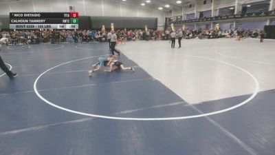 80 lbs Cons. Rd Of 32 - Nico Distasio, The Farm Elite Academy vs Calhoun Tannery, Roundtree Wrestling Training Center