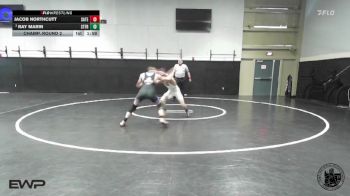 132 lbs Champ. Round 2 - Ray Marin, St Francis vs Jacob Northcutt, Santa Teresa