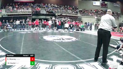 1A 144 lbs Semifinal - Mckray Gayler, Piute vs Ronan Mooney, Panguitch