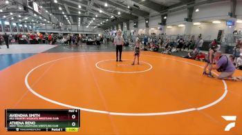 72 lbs Round 1 - Aviendha Smith, Hill Country Wildcats Wrestling Club vs Athena Reno, West Texas Grapplers Wrestling Club