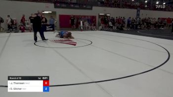 74 kg Round Of 16 - Jack Thomsen, Panther Wrestling Club RTC vs Derek Gilcher, Indiana RTC