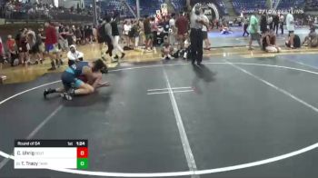 120 lbs Round Of 64 - Charlie Uhrig, Southern Boone vs Tyler Tracy, Tarheel Kids