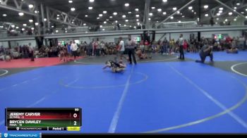 80 lbs Round 2 (6 Team) - Brycen Dawley, POWA vs Jeremy Carver, Olympia