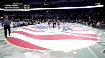 Semifinal - Brooke Warejcka, Canton vs Annalee Pierson, Sturgis Brown