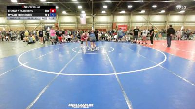107 kg Rr Rnd 5 - Braelyn Flemming, Michigan Wrestling Academy - GHSE vs Mylah Steinbuch, PA West - GHSE