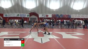 174 lbs Consolation - Jared McGill, Pittsburgh vs Alonzo Turner, Notre Dame College