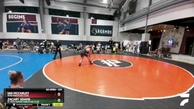 215 lbs Round 1 - Ian McCarley, Ryse Wrestling Club vs Zacary Adams, El Paso Supers Wrestling Club