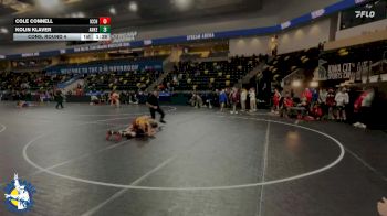126 lbs Cons. Round 4 - Cole Connell, Iowa City, City High vs Kolin Klaver, Ankeny