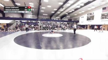 165 lbs 1st Place Match - Keegan Demarest, Messiah vs Ethan Composto, Gettysburg