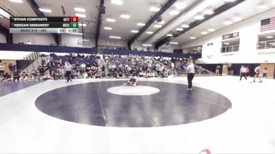 165 lbs 1st Place Match - Keegan Demarest, Messiah vs Ethan Composto, Gettysburg