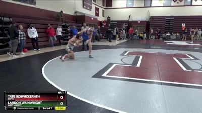 157 lbs Cons. Round 1 - Tate Schwickerath, NH/TV vs Landon Wainwright, West Liberty