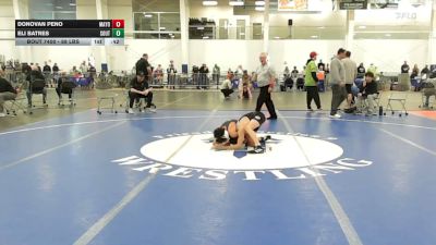 88 lbs Consi Of 8 #1 - Donovan Peno, Mayo Quanchi WC vs Eli Batres, Southside WC