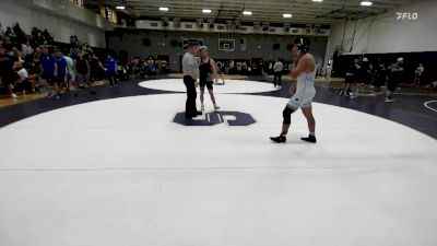 215 lbs Champ. Round 2 - Daniel Mick Moylan, Poway Wrestling vs Logan Trevino, ChurchBoyz WC