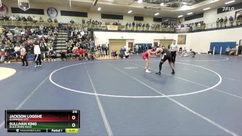 215 lbs 9th Place Match - Jackson Logghe, Glenwood City vs Sullivan King, Black River Falls