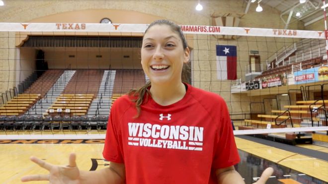 Wisconsin's Lauren Carlini: "This Year We're Firing on All Cylinders"