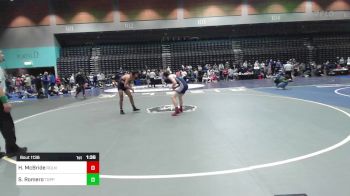 120 lbs Round Of 16 - Hunter McBride, Ridgeline vs Steve Romero, Toppenish