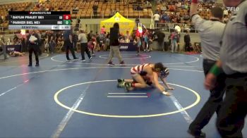 90 lbs Semifinal - Daylin Fraley SE1, Ohio Heroes vs Parker Biel NE1, Neighborhood Wrestling Club