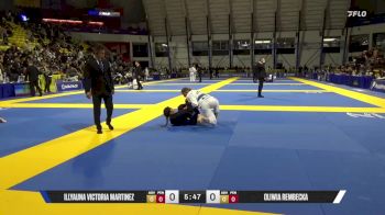 Oliwia Rembecka vs Illyauna Victoria Martinez 2025 World Jiu-Jitsu IBJJF Championship