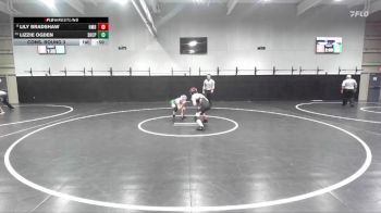 110 lbs Cons. Round 3 - Lily Bradshaw, Half Moon Bay vs Lizzie Ogden, Sacred Heart Cathedral Prep