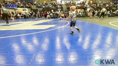 40 lbs Round Of 16 - Koen Goodin, Cowboy Wrestling Club vs Henrik Goodgion, Chandler Takedown Club