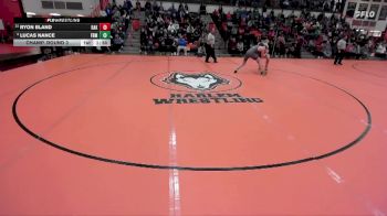 190 lbs Champ. Round 3 - Lucas Nance, Palatine (FREMD) vs Ryon Bland, DAKOTA