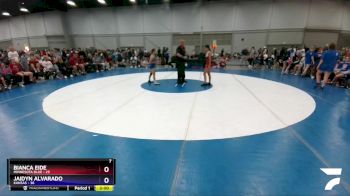 100 lbs Round 2 (8 Team) - Bianca Eide, Minnesota Blue vs Jaidyn Alvarado, Kansas