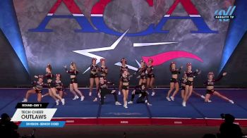 Tech Cheer - Outlaws [2025 L4 Senior Coed Day 1] 2025 ACA Grand Nationals