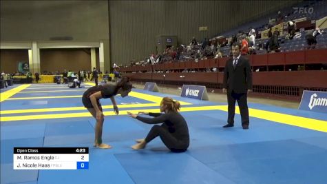 Mylene Ramos Engle vs Jennifer Nicole Haas 2024 Pan IBJJF Jiu-Jitsu No-Gi Championship