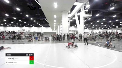 66 lbs Round Of 16 - Jesse Slade Jr, Rogue Nation vs Dillon Sweat, Kalispell WC