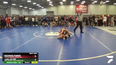 119 lbs Champ. Round 1 - Raymond Poirier, Virginia Patriots Wrestling vs Luke Salyer, Wise Central Youth Wrestling