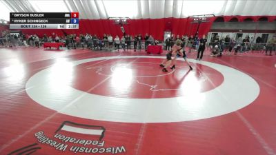 126 lbs Round 5 - Bryson Busler, Askren Wrestling Academy vs Ryker Schingeck, Aviators Wrestling