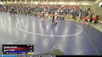 125 lbs Cons. Round 3 - Xander Nielsen, GA vs Rocky Penny, CT