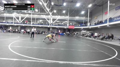 157 lbs Round Of 32 - Wyatt Lazarr, Lock Haven vs Dj McGee, George Mason