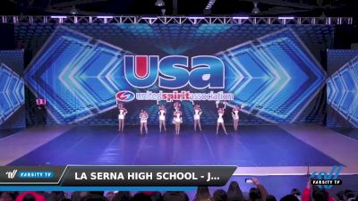 La Serna High School - JV song [2022 Junior Varsity - Song/Pom - Intermediate] 2022 USA Nationals: Spirit/College/Junior