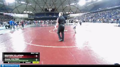 63 lbs Cons. Round 2 - Isaiah Soltero, Anacortes Hawkeyes Wrestling Club vs Brayden Villafana, Moses Lake Wrestling Club