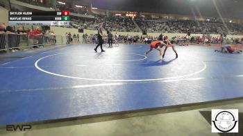 96 lbs Round Of 16 - Skyler Klein, Sperry HS Girls vs Maylie Rivas, Norman Jr High