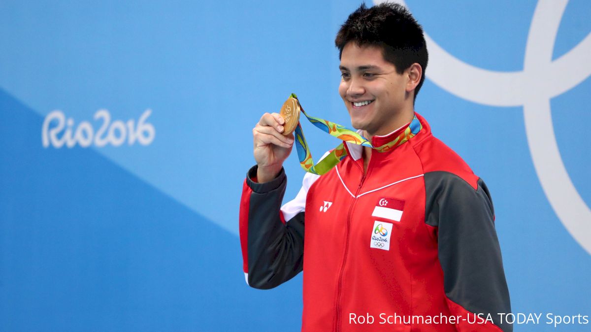 'Golden Boy' Joseph Schooling Mobbed On Return To Singapore