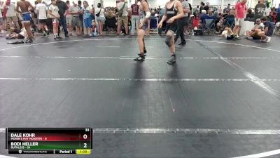 115 lbs Round 4 (6 Team) - Dale Kohr, Moser`s Mat Monster vs Bodi Heller, Ruthless