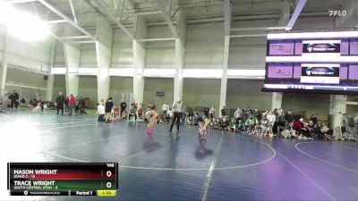 106 lbs Round 3 (4 Team) - Mason Wright, Idaho 2 vs Trace Wright, South Central Utah