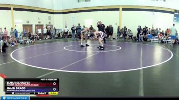 126 lbs Semifinal - Isaiah Schaefer, Maurer Coughlin Wrestling Club vs Gavin Bragg, Fighting Irish Wrestling Club