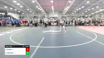 220 lbs Round Of 32 - Jackson Evans, WV vs Aidyn Mitchell, WY