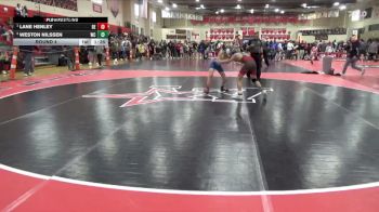 90 lbs Round 4 - Lane Henley, DC Elite vs Weston Nilssen, Weigh-In Club