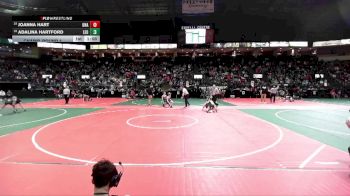 108 lbs Champ. Round 1 - Joanna Hart, Unattached vs Adalina Hartford, LEO1