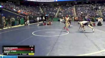 4 lbs Quarterfinal - Robert Hyder, Pinecrest vs Austin Roberts, Fuquay-Varina